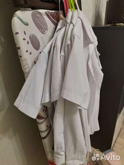 Рубашка школьная для мальчика 140