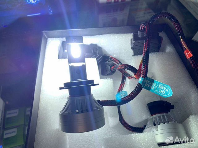 Светодиодные лампы H7 10000lm с обманкой купить в Москве A-Lights ...
