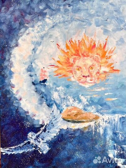 Картина маслом на холсте