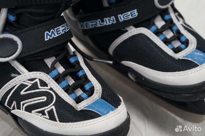 Раздвижные ледовые коньки K2 merlin JR ICE