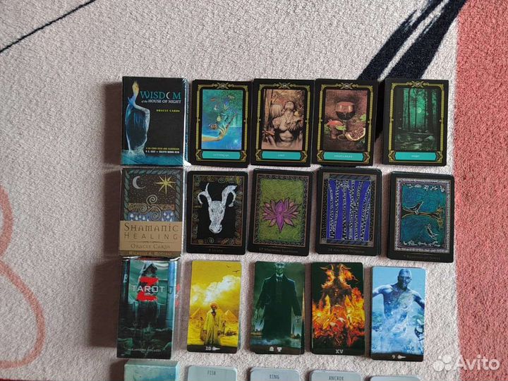 Карты taro, оракулы Ленорман