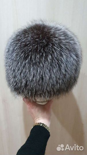 Шапка женская чернобурка