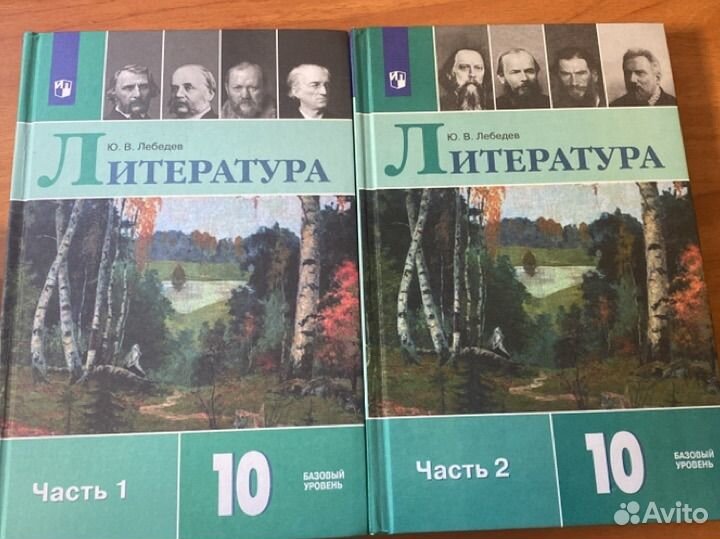 Литература 10 класс в двух частях. Базовый уровень