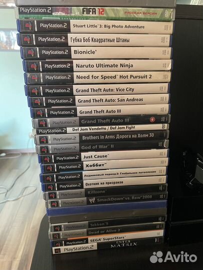 26 игр на sony playstation 2 (PS2)