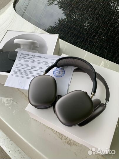 Airpods max black как новые оригинал