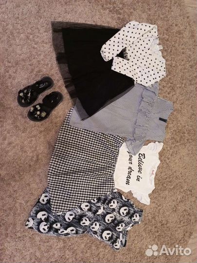 Вещи пакетом на девочку