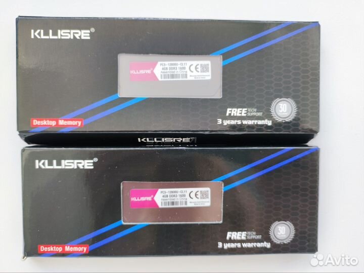 Оперативная память Kllisre DDR3 4 GB