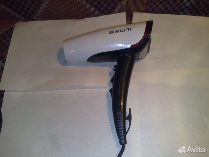 Новый мощный большой фен Scarlett 2000 Вт
