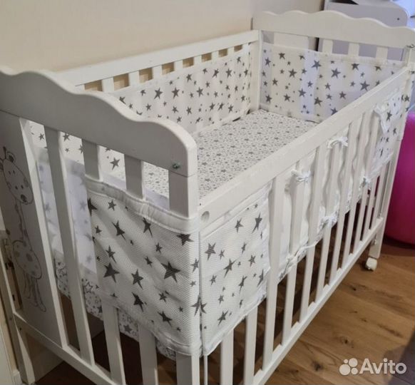 Бортики в кроватку