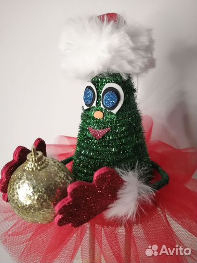 Новогодняя поделка в садик или в школу