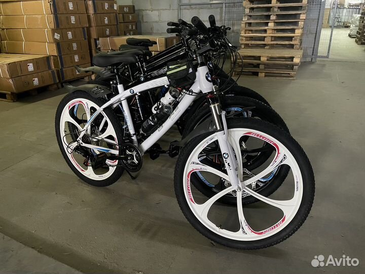 Велосипед на литых дисках