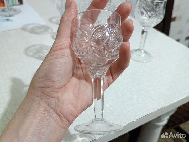 Фужеры хрустальные СССР