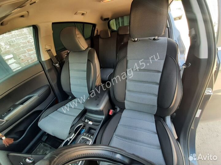 Авточехлы Kia Sportage 2016-2022 c поддержкой