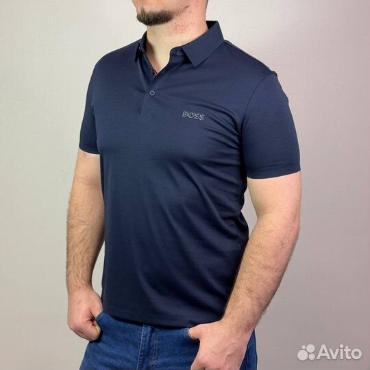 Поло мужское hugo boss