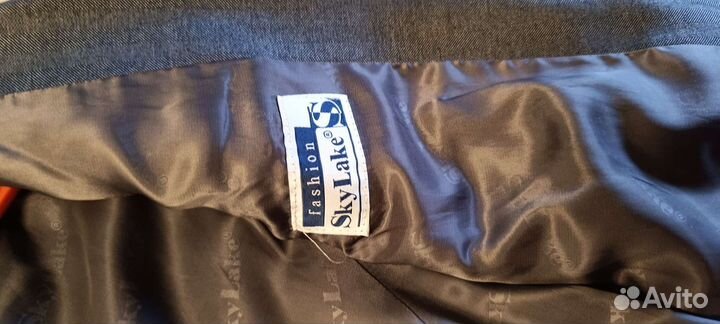 Школьный костюм для мальчика 134 серый