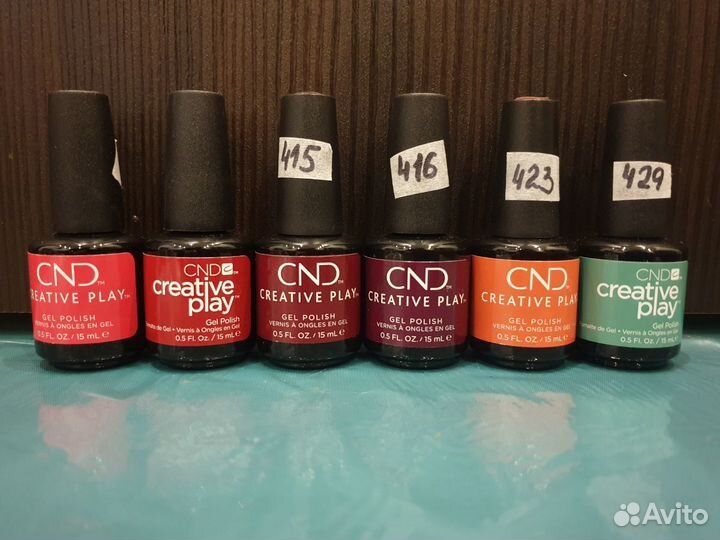 Гель-лаки CND Creative Play. Новые