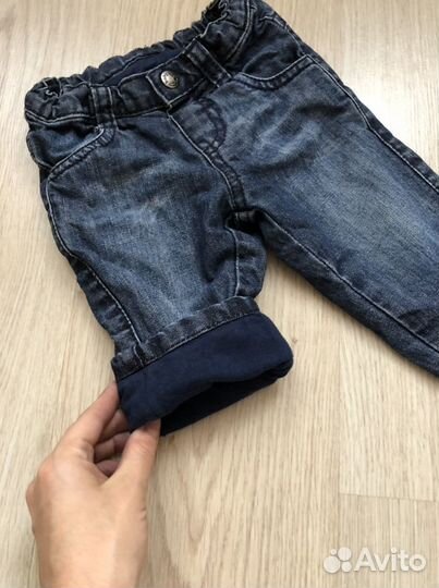 Джинсы 6 мес