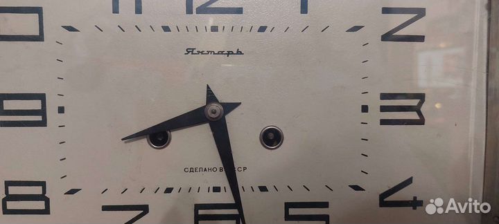 Настольные часы Янтарь СССР