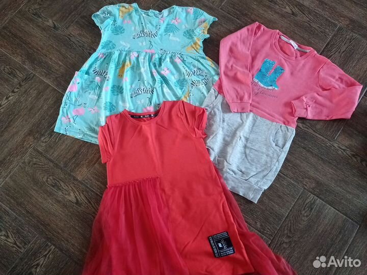 Вещи пакетом на девочку 122-128
