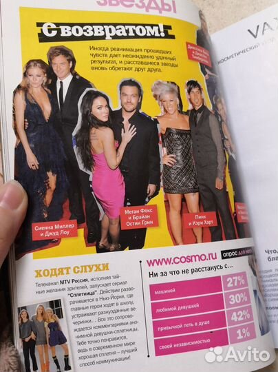 Журнал cosmopolitan Джессика Альба