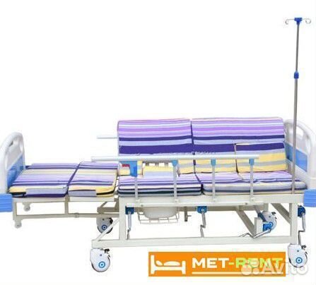 Кровать для лежачих больных мех - кресло c WC