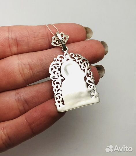 Серебряная ладанка