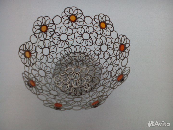 Ваза конфетница СССР Скань