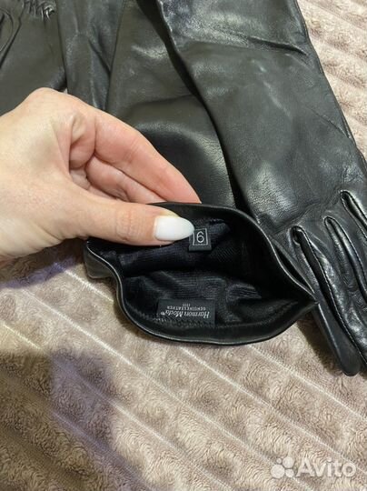 Перчатки высокие на шелке