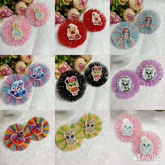 Бантики для волос