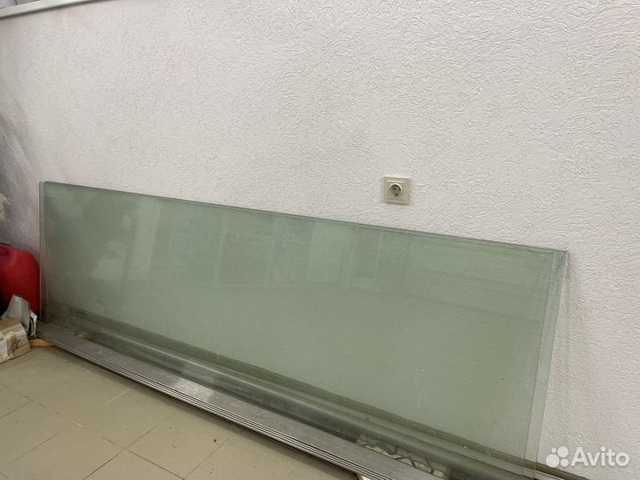 Стеклянное ограждение балкона,веранды