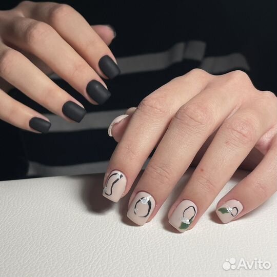 Маникюр Наращивание