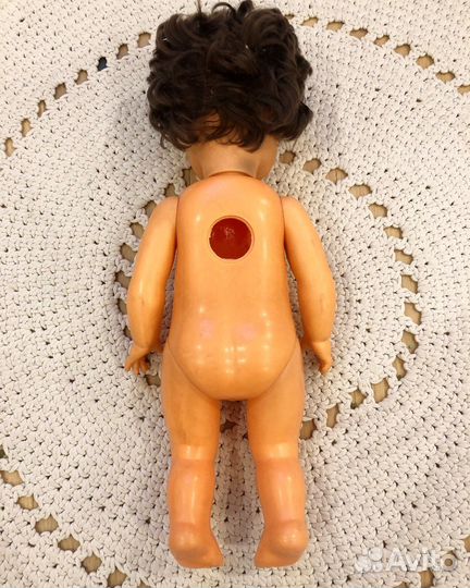 Винтажная немецкая кукла большая