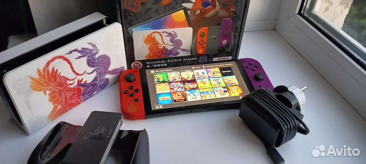 Nintendo switch oled прошитая новая