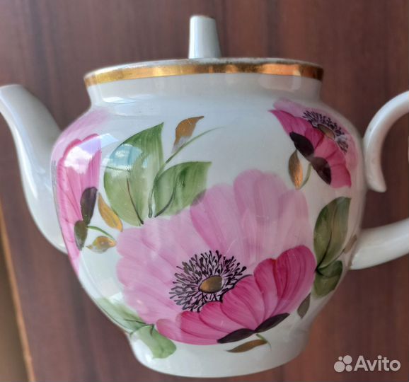 Чайник заварочный фарфоровый СССР