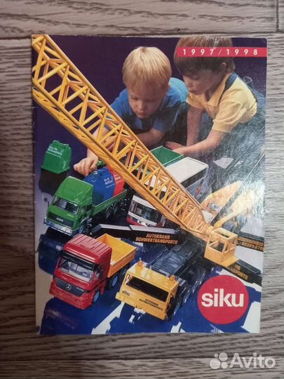 Каталог машин Siku