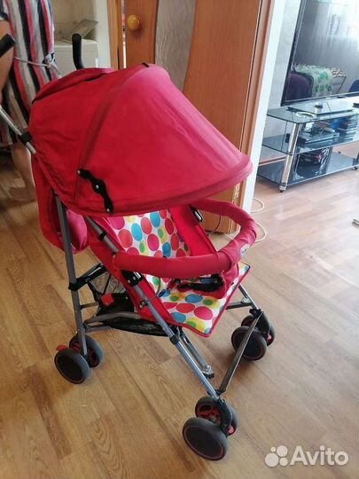 Прогулочная коляска трость бу