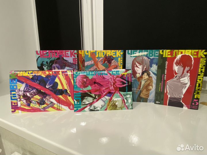 Человек бензопила манга