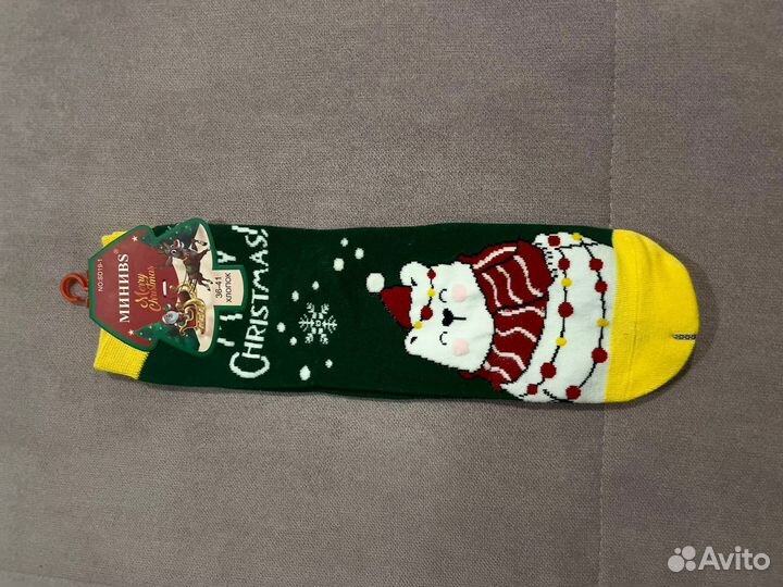 Носки новогодние