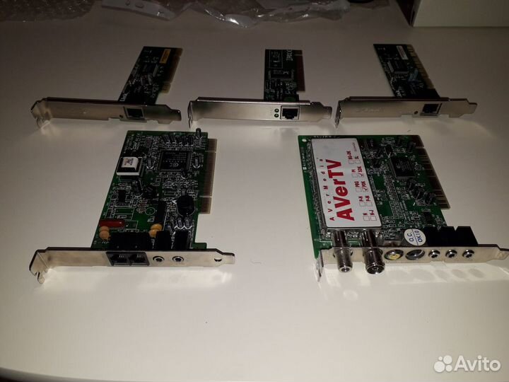 Компьютерный тв тюнер, модем, сетевые карты