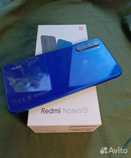 Смартфон xiaomi redmi note 8t 4/64