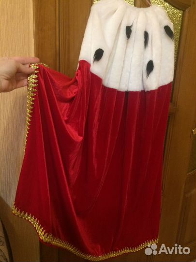 Накидка (плащ) для короля - аренда