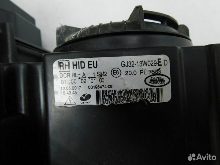 Фара правая Land Rover Range Rover Evoque