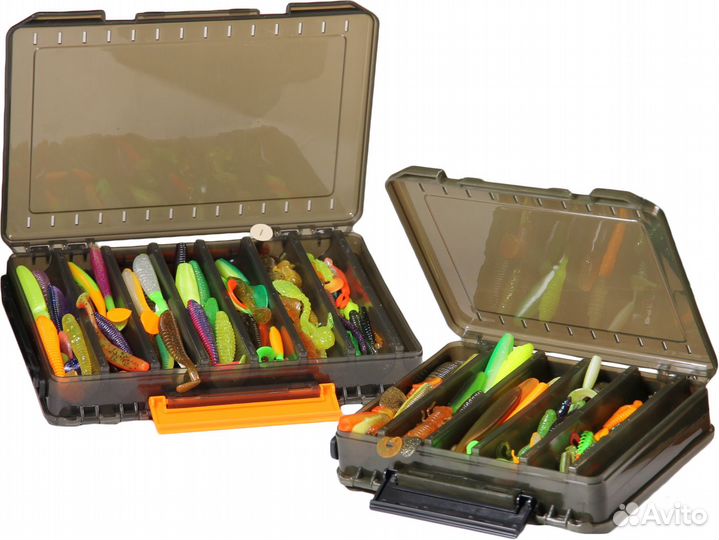 Комплект силиконовых приманок (48 предметов)