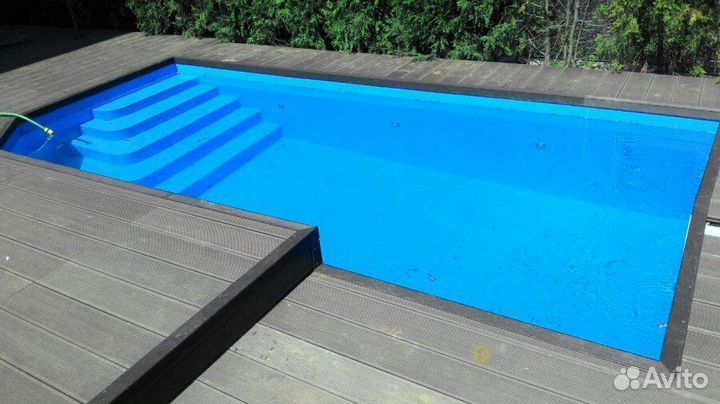 Бассейн 3х7х1,5 для дачи