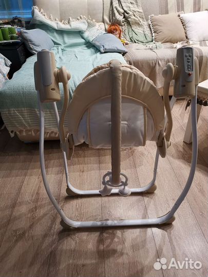 Детские электронные качели для новорожденных