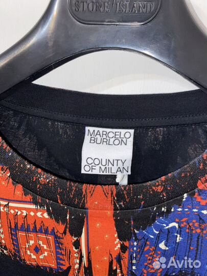 Футболка Marcelo Burlon XL новая оригинал