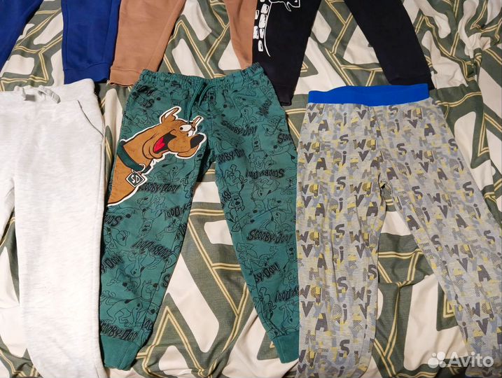 Спортивные штаны пакетом для мальчика 110-116