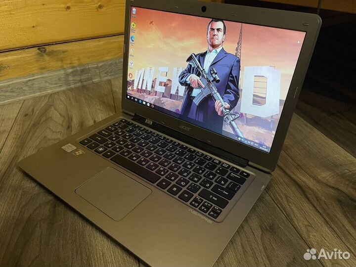Мощный ноутбук Acer i7/4gb/4ядра