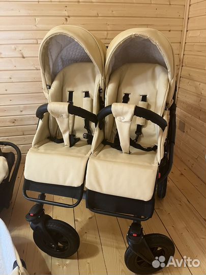 Коляска для двойни Mikado Tween Delux