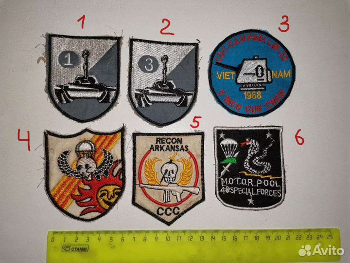 Редкие патчи специальных подразделений США #5